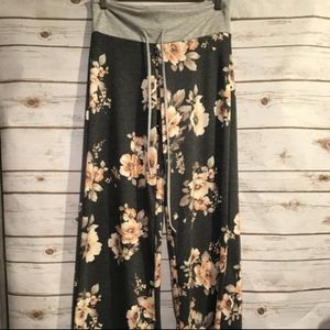 Floral Sweatpants